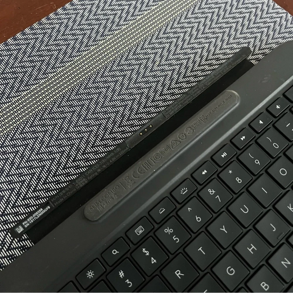 Logitech Slim Combo Case with Detachable Backlit Bluetooth Keyboard